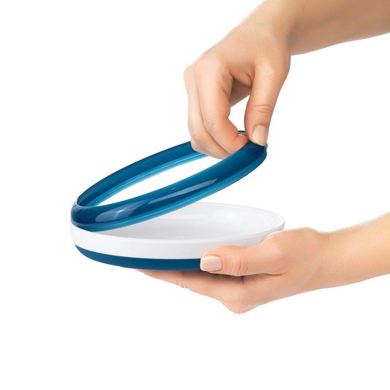 Kids Plate with Training Ring Navy
