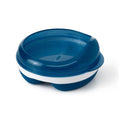 Divided Plate with Lid Navy