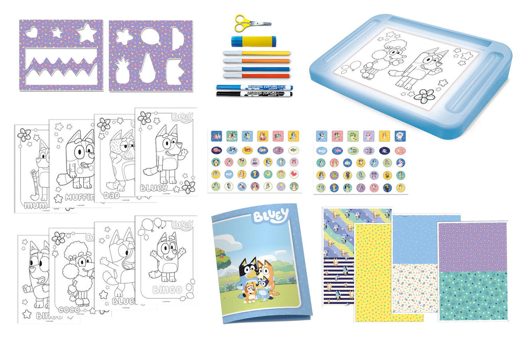 Tablita de desen cu lumini - Bluey