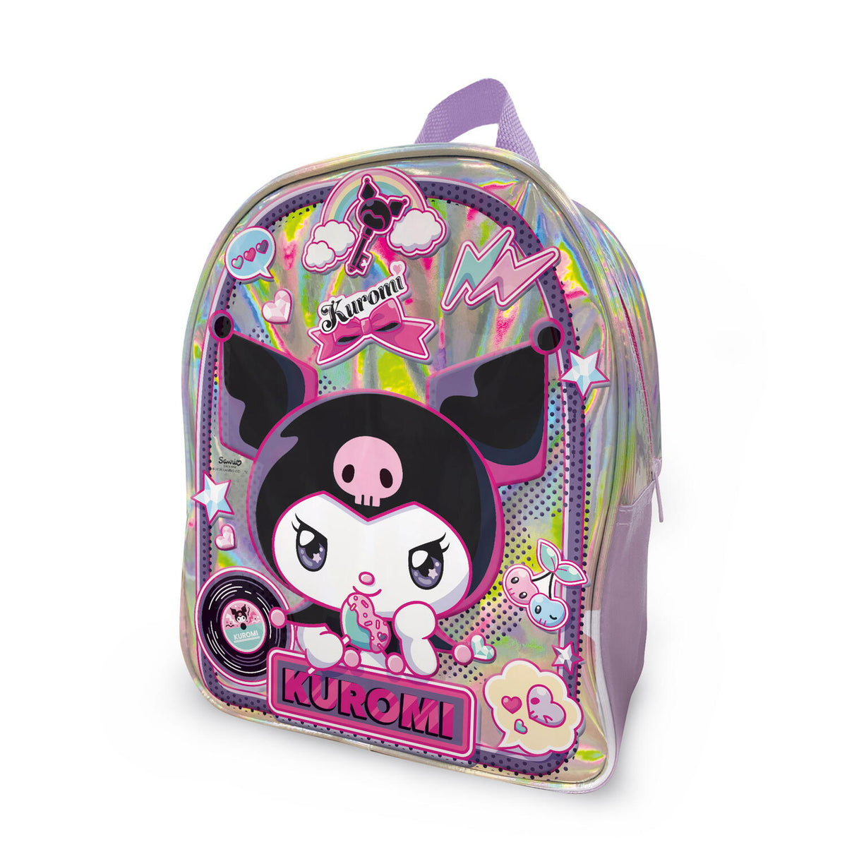 LISCIANI Kit creatie cu ghiozdane Kuromi 4 ani+ plastic poliester tablite reutilizabile si markere