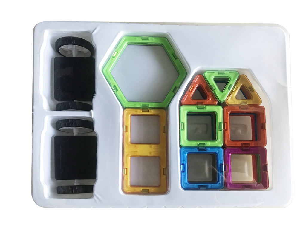 Joc de constructie magnetic - 40 piese