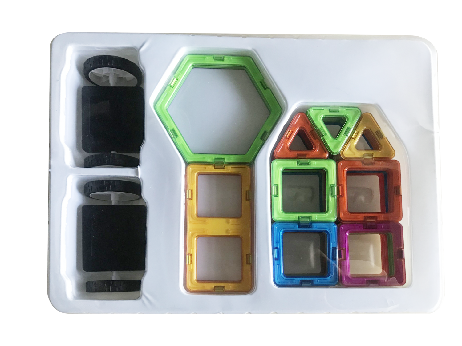 Joc de constructie magnetic - 40 piese