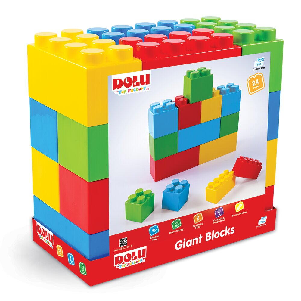 Set cuburi gigant (24 piese)
