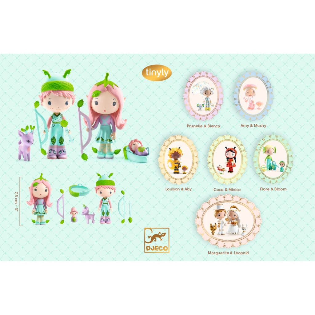 Figurine Tinyly Elfii Lily & Sylvestre, Djeco