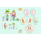 Figurine Tinyly Elfii Lily & Sylvestre, Djeco