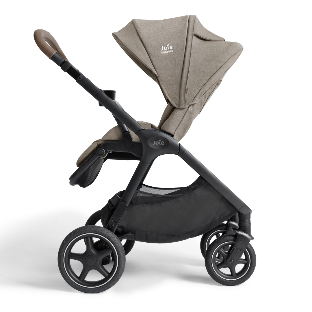 Joie - Carucior pentru copii multifunctional 3 in 1 Finiti Signature Maple (Carucior Finiti + Landou Ramble XL + scoica i-Starter)