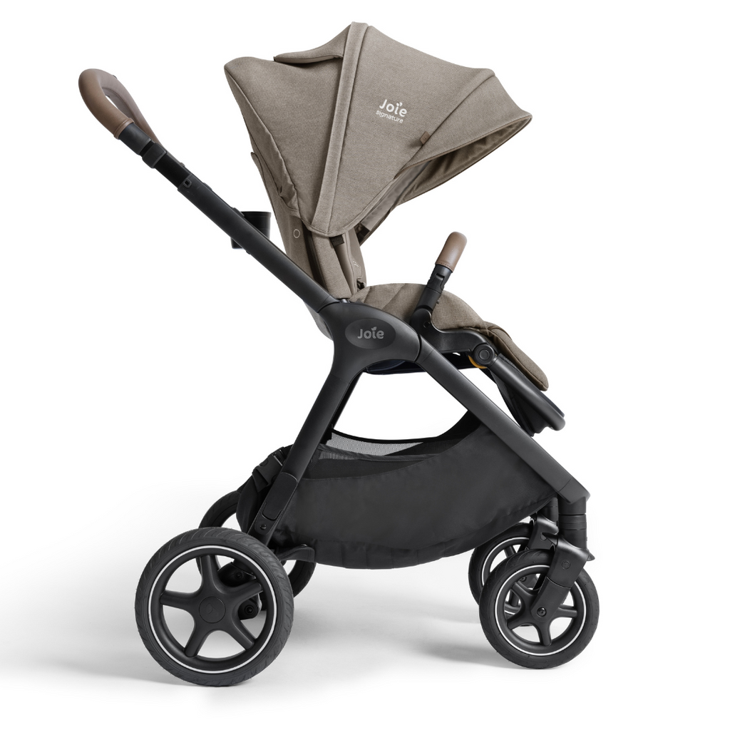 Joie - Carucior pentru copii multifunctional 3 in 1 Finiti Signature Maple (Carucior Finiti + Landou Ramble XL + scoica i-Starter)
