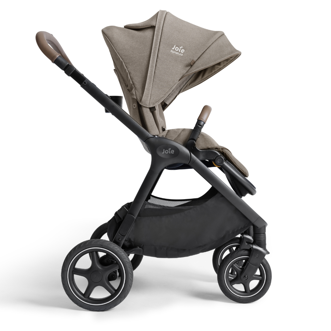 Joie - Carucior pentru copii multifunctional 3 in 1 Finiti Signature Maple (Carucior Finiti + Landou Ramble XL + scoica i-Starter)