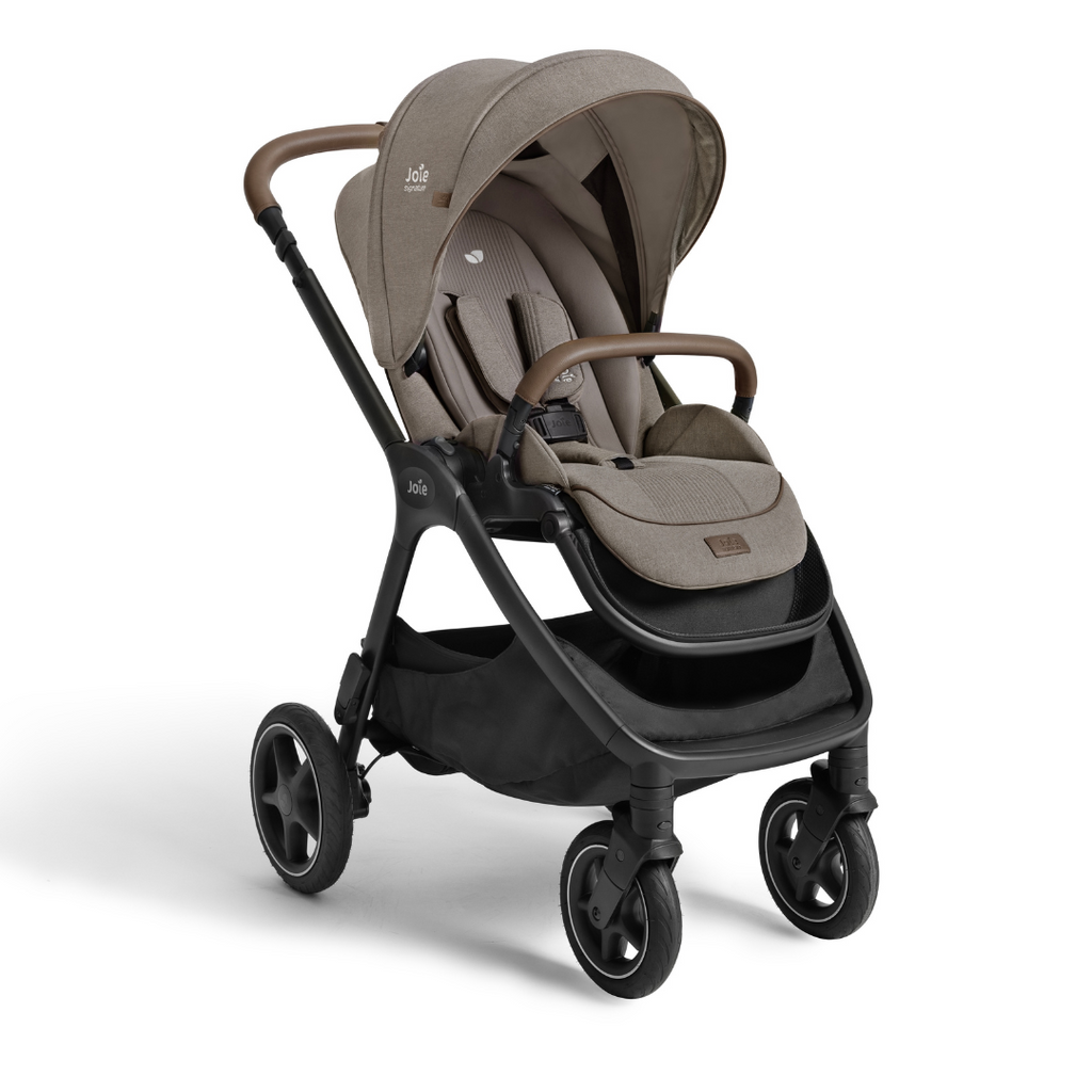 Joie - Carucior pentru copii multifunctional 3 in 1 Finiti Signature Maple (Carucior Finiti + Landou Ramble XL + scoica i-Starter)