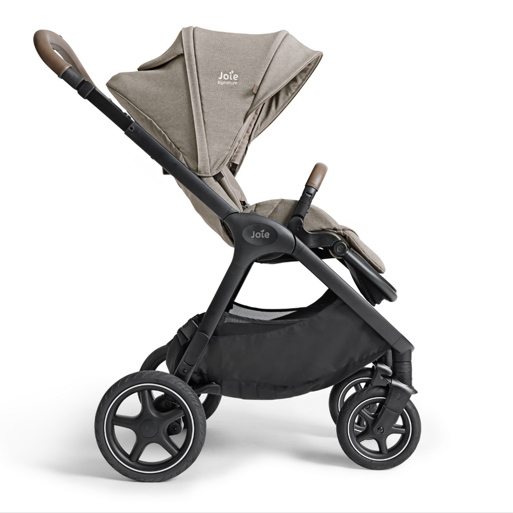 Joie - Carucior pentru copii multifunctional 3 in 1 Finiti Signature Maple (Carucior Finiti + Landou Ramble XL + scoica i-Starter)