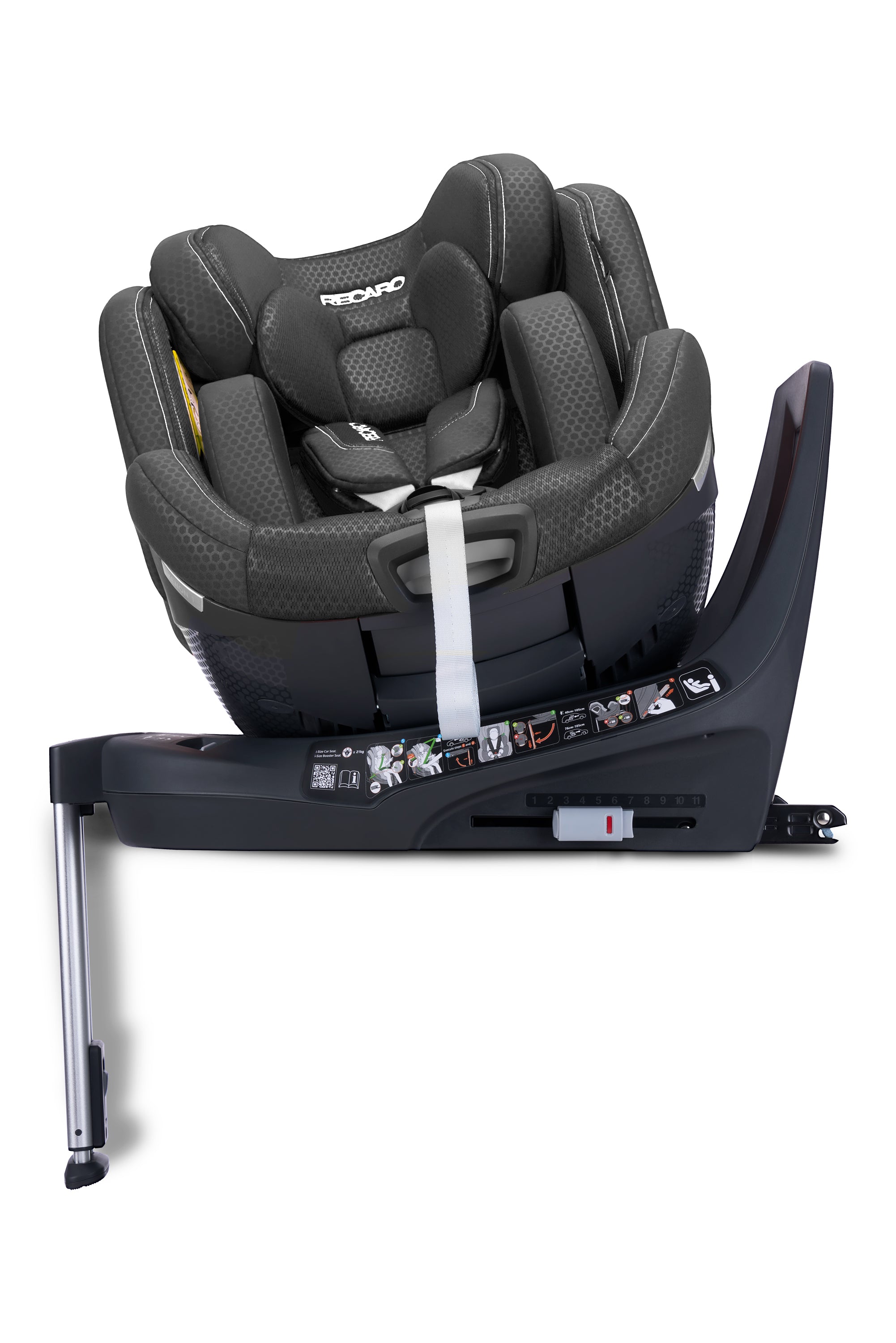 Recaro Xenon 1 Car Seat, 0-21 kg, R129 i-Size, 0-7 years, Fresh Black
