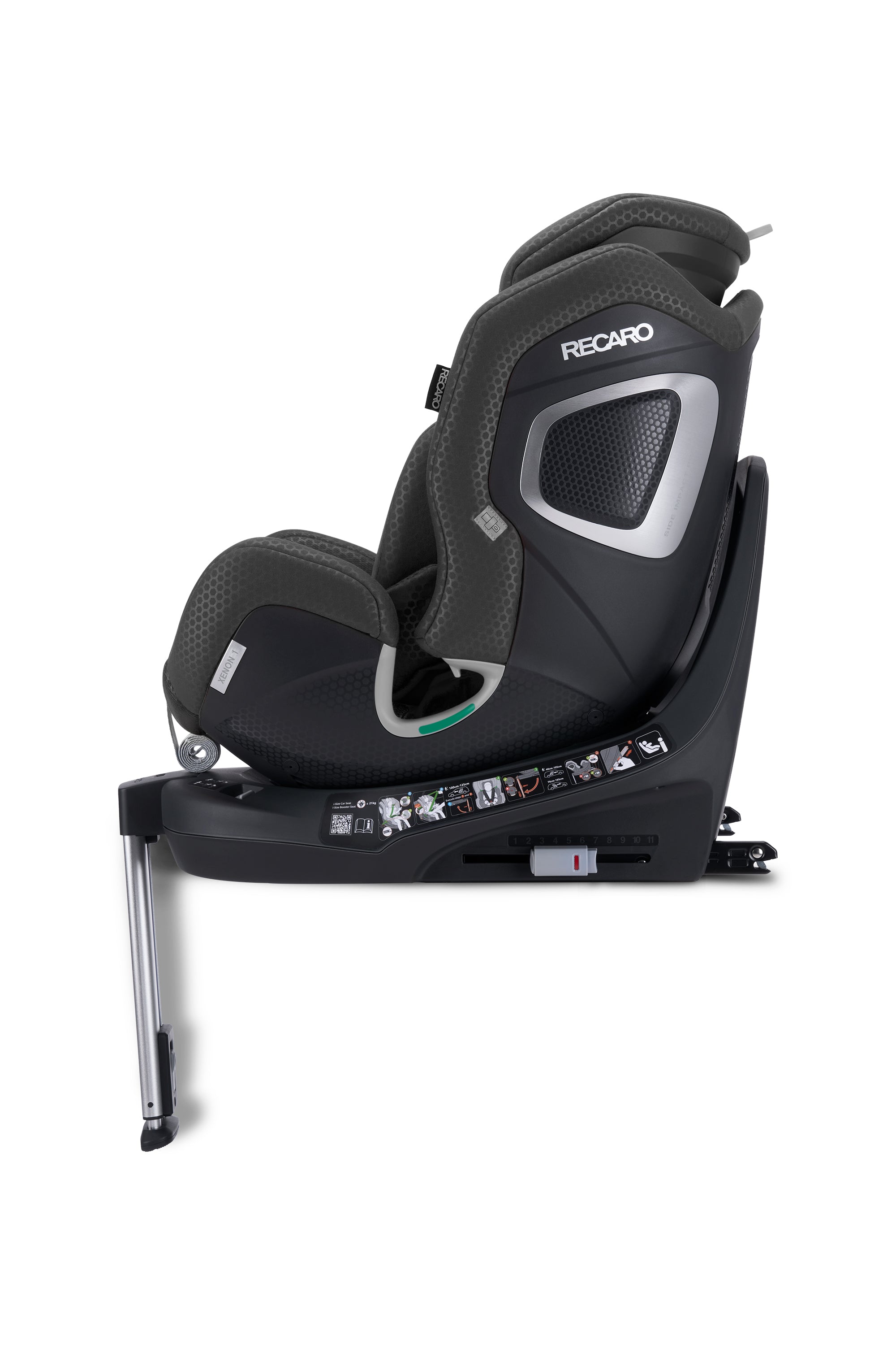 Recaro Xenon 1 Car Seat, 0-21 kg, R129 i-Size, 0-7 years, Fresh Black