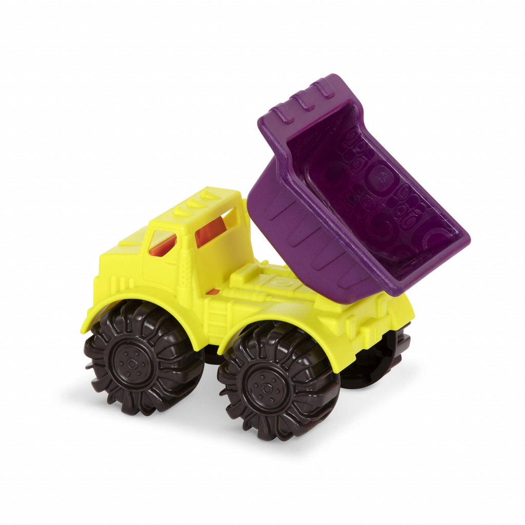 Red B.Toys Bucket with 9 Sand Toys
