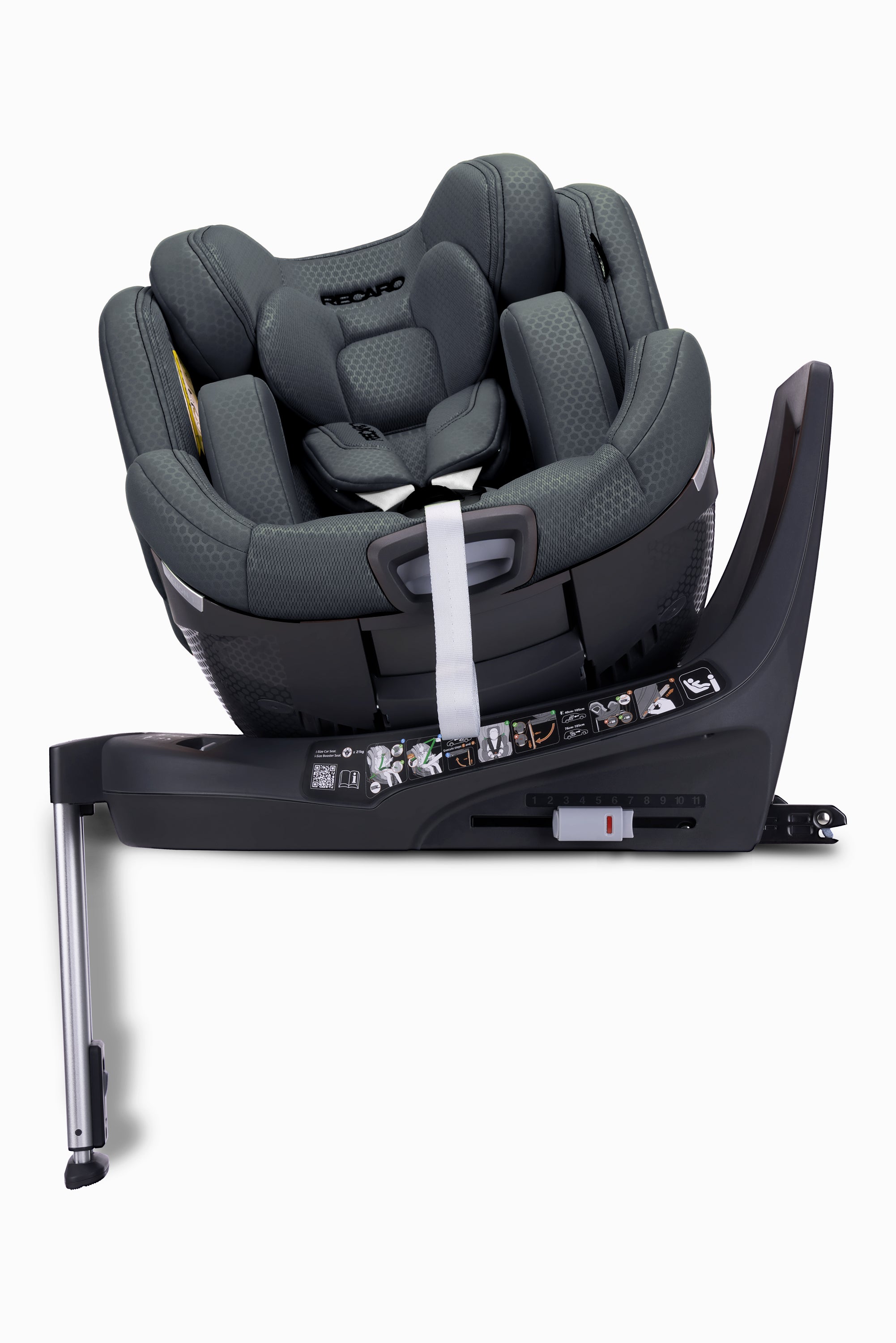Recaro Xenon 1 Car Seat, 0-21 kg, R129 i-Size, 0-7 years, Gallant Grey