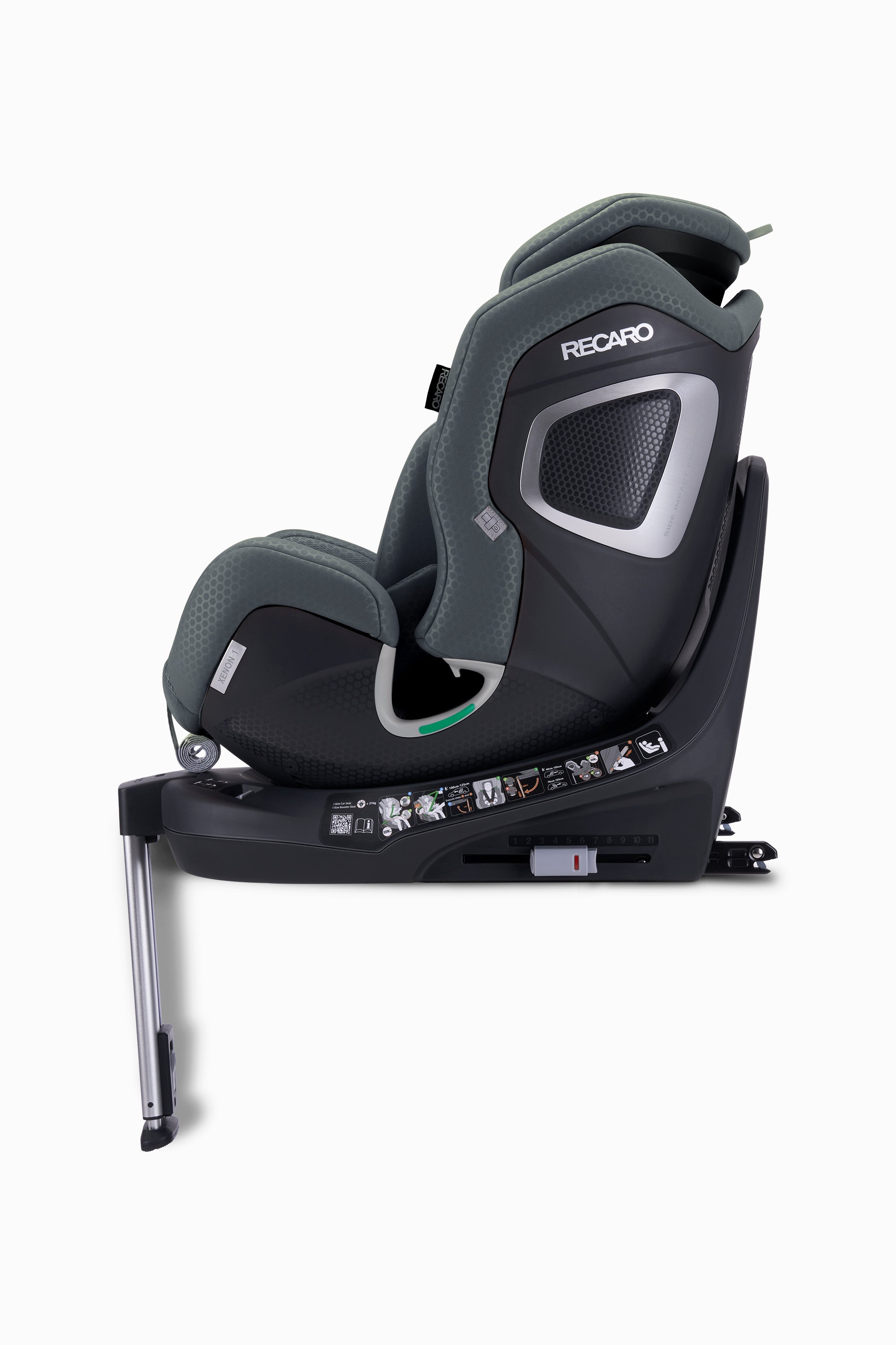 Recaro Xenon 1 Car Seat, 0-21 kg, R129 i-Size, 0-7 years, Gallant Grey