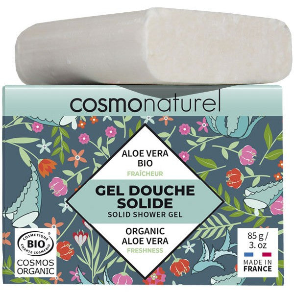 Organic Solid Shower Gel with Aloe Vera 85g COSMO NATUREL