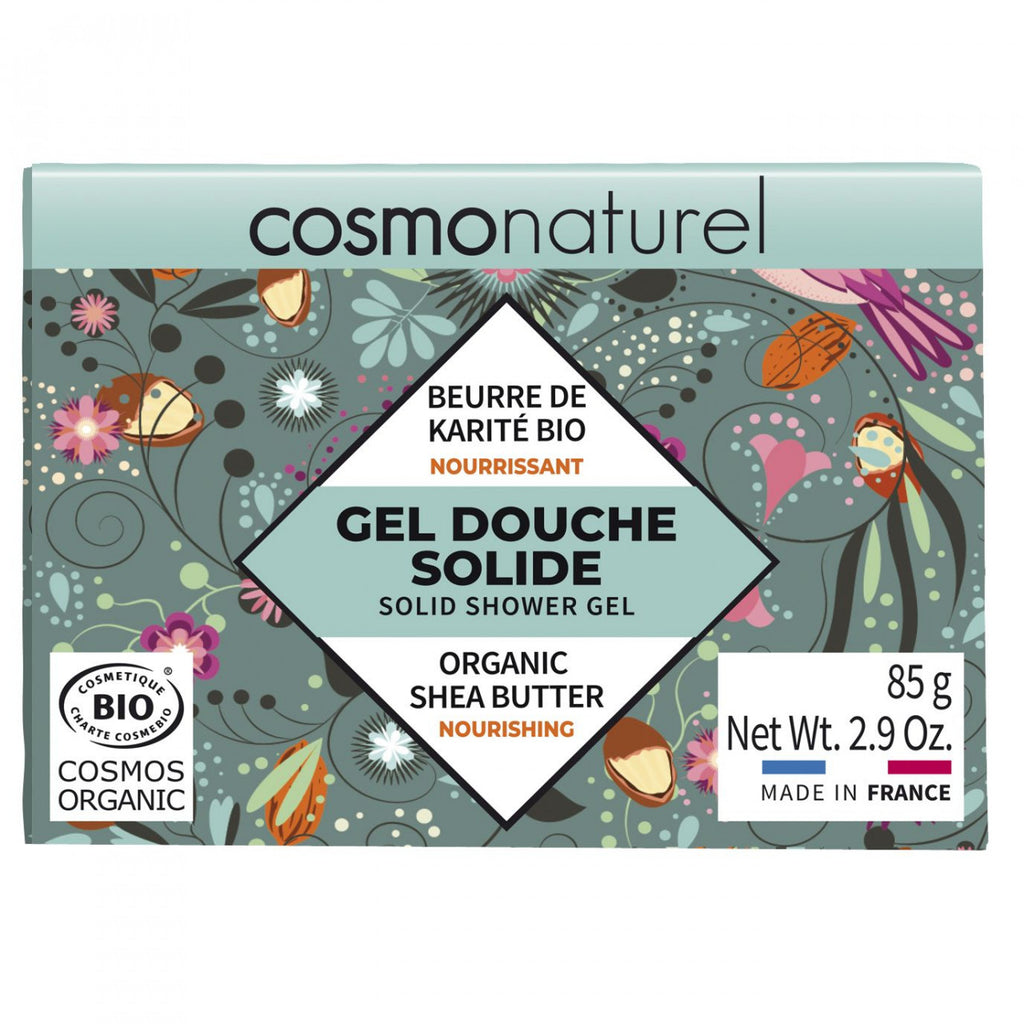 Organic Solid Shower Gel with Shea Butter 85g COSMO NATUREL