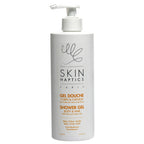 Skinhaptics shower gel with natural oils, ideal for gentle cleansing of skin and hair, suitable for babies, children, and parents, 400 ml