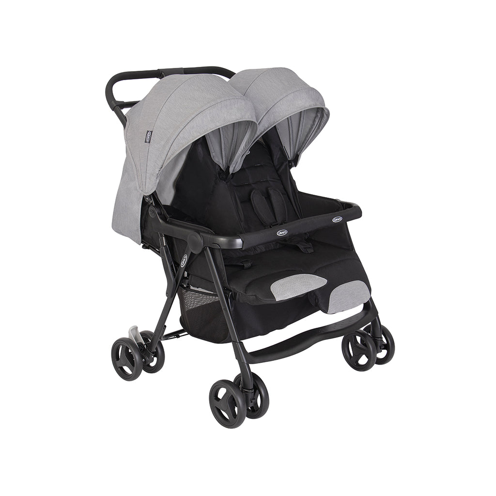 Graco - Carucior de gemeni DuoRider Steeple Gray
