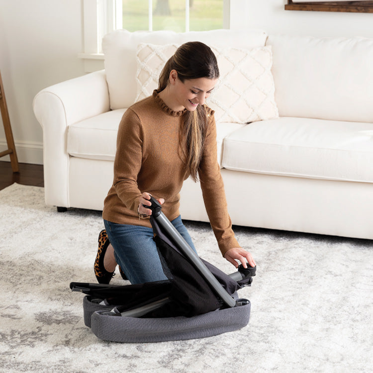 Graco - Patut de calatorie 3 in 1 transformabil in tarc FoldLite LX, Midnight