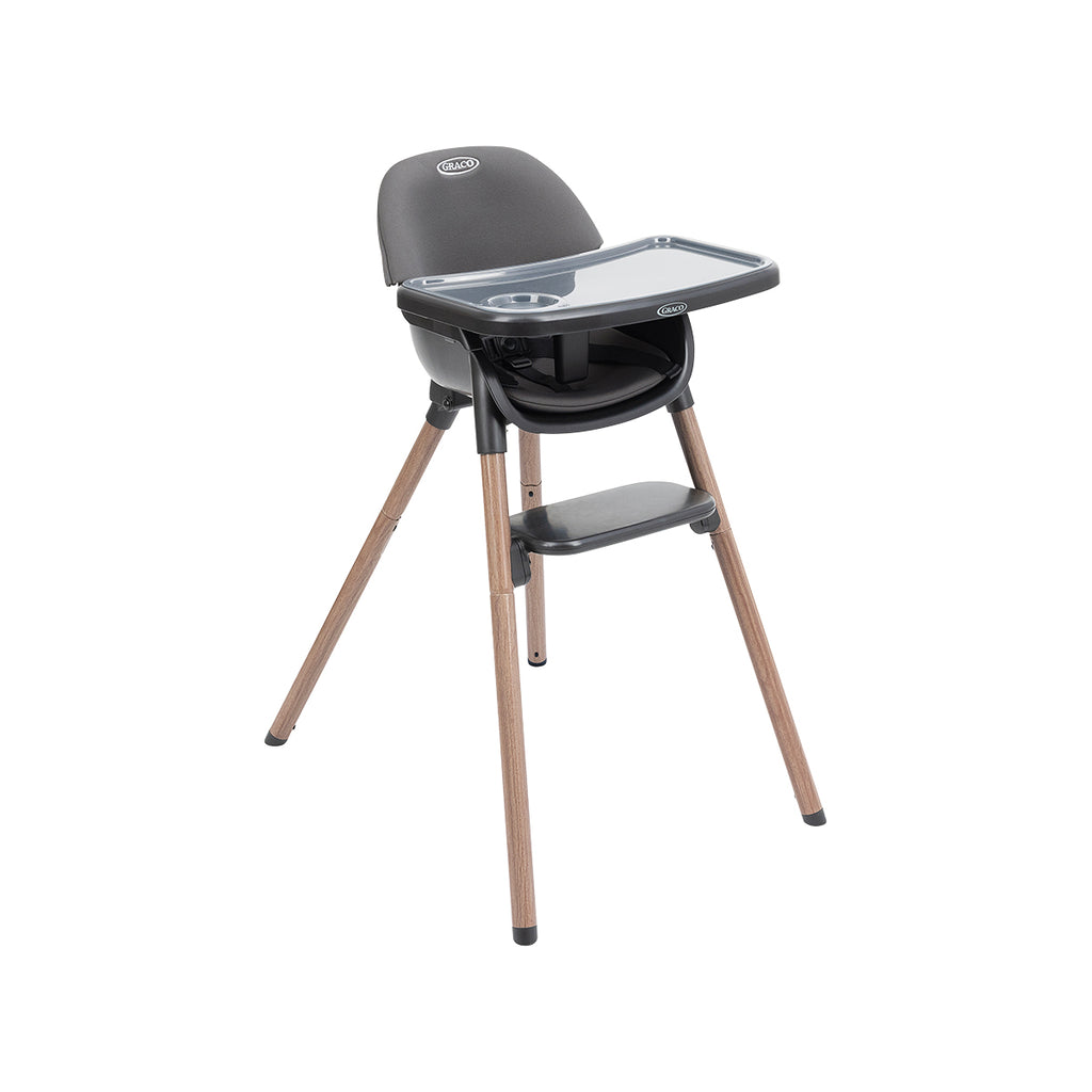 Graco - Scaun de masa 3 in 1 Presti, Charcoal