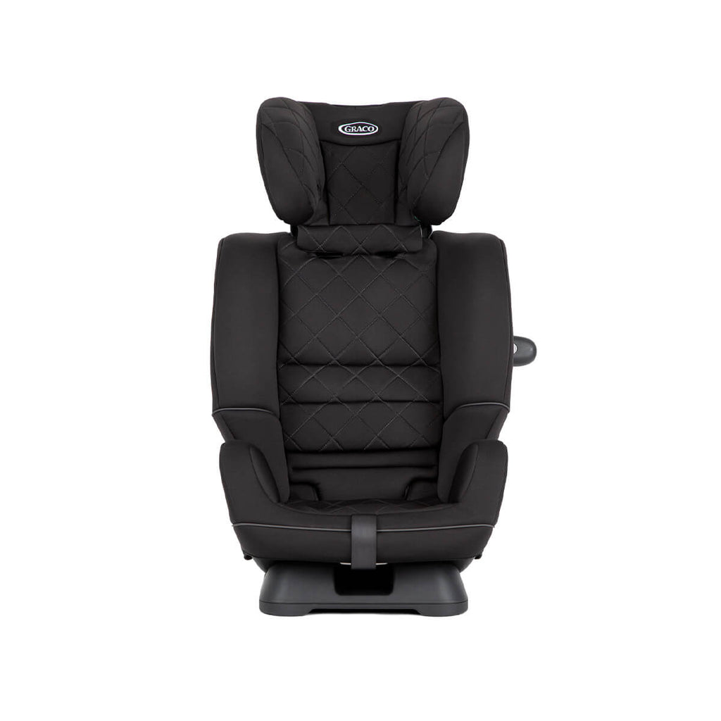 Graco - Scaun auto SlimFit Midnight, 40-145 cm, certificat R129 si testat ADAC