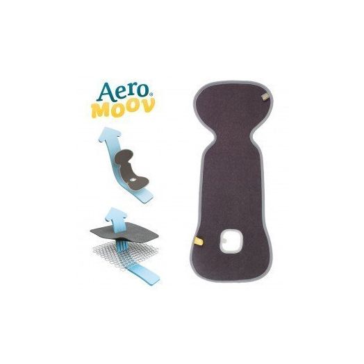 Anti-Perspiration Car Seat Liner GR 0+ Organic Cotton Anthracite