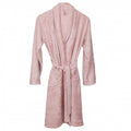 Bamboo Terry Bathrobe for Adults L Misty Rose