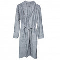 Bamboo Terry Bathrobe for Adults L Moon Blue