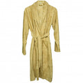 Adult Bamboo Terrycloth Bathrobe S Honey Yellow