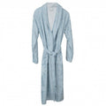 Adult Bamboo Terry Bathrobe S Sea Blue