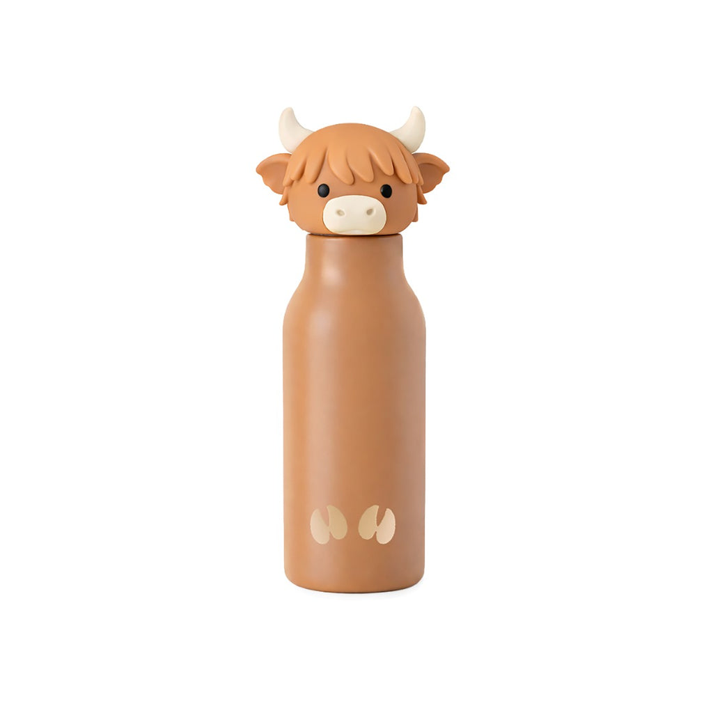Zazu Kids Sticlă Termos din inox pentru copii 400ml ZAZU Fun Highlander, otel inoxidabil 304, 0 luni+