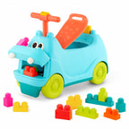 Hippo with sounds, lights, and 26 BToys blocks