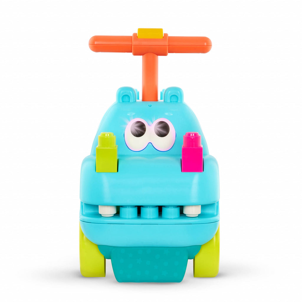 Hippo with sounds, lights, and 26 BToys blocks