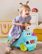 Hippo with sounds, lights, and 26 BToys blocks
