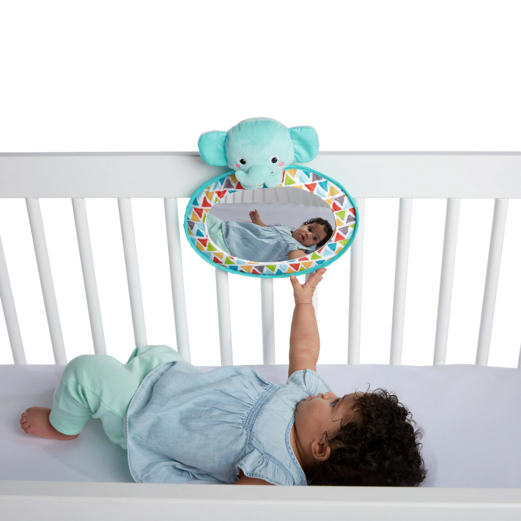 Bright Starts - Oglinda Multifunctionala See and Play pentru Supravegherea Bebelusului