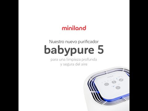 Purificator Miniland Babypure 5, cu lumina UV si Ionizare