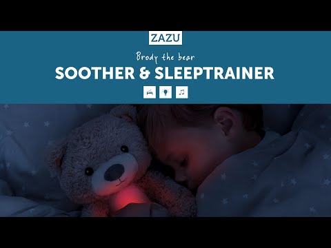 Brody the Bear Musical Sleep Trainer with Light, Pink, Zazu Kids