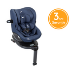 Joie - Scaun auto i-Spin 360° Deep Sea, 40-105 cm, testat ADAC si certificat R129