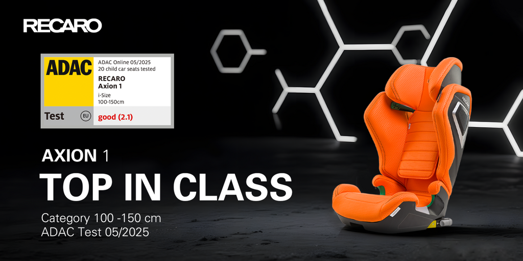 Scaun auto cu Isofix Recaro Axion 1, R129, 3-12ani, Hello Green