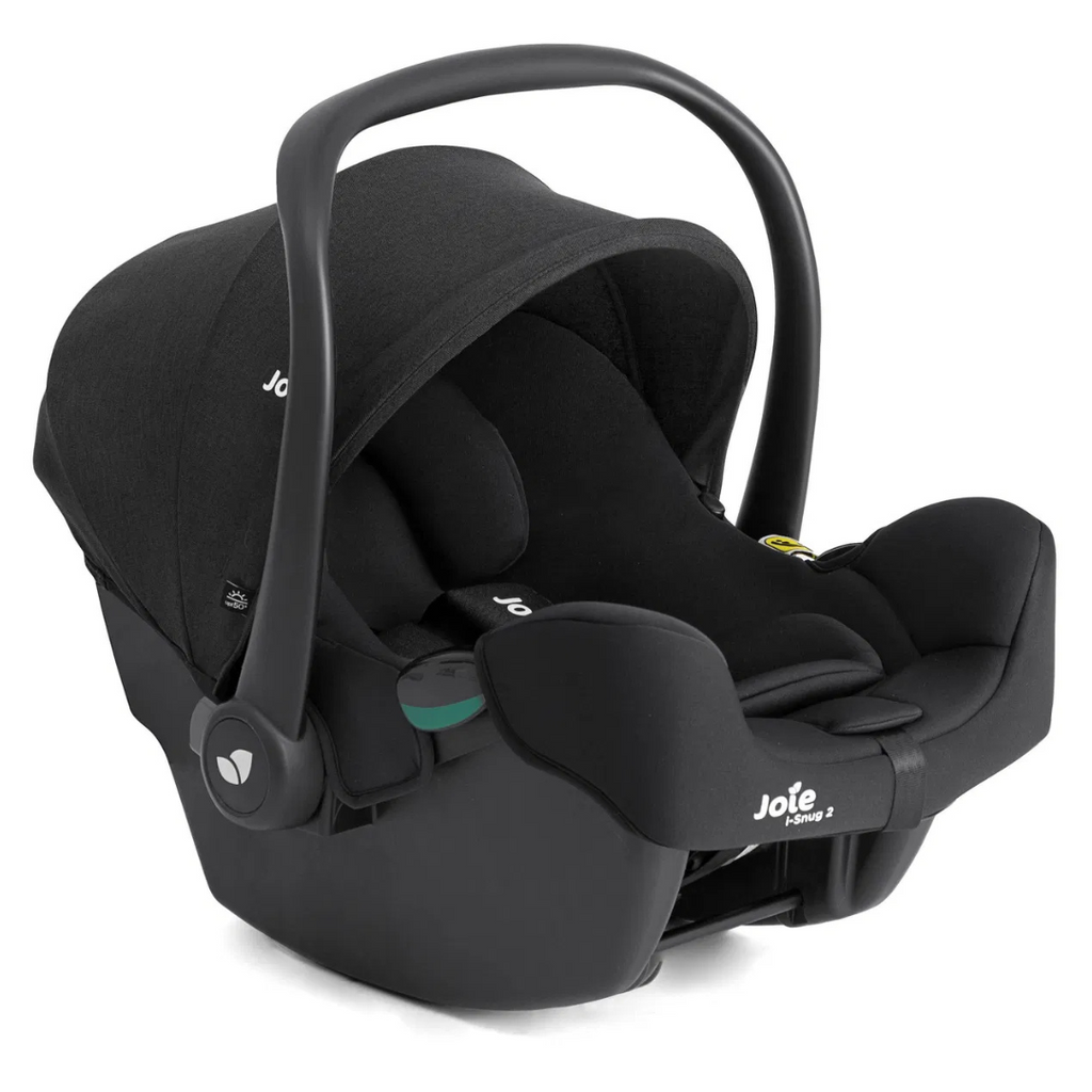 Joie - Scoica auto i-Snug 2 cu tetiera reglabila, 40-75 cm, Raven, testata ADAC si certificata R129