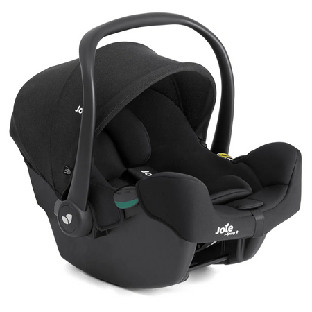 Joie - Scoica auto i-Snug 2 cu tetiera reglabila, 40-75 cm, Raven, testata ADAC si certificata R129