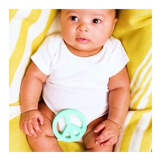 B.Toys Silicone Teether - turquoise