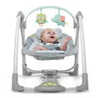 Ingenuity - Leagan portabil Swing 'n Go Portable Swing™ - Hugs & Hoots™