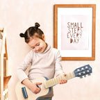 Instrument muzical Chitara din lemn pentru copii, Speedy Monkey