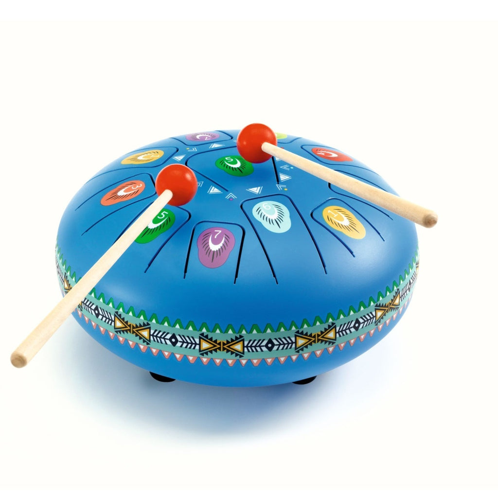 Instrument muzical Toba metalica cu 12 note, Djeco
