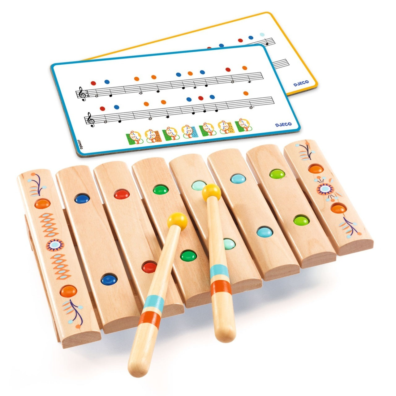 Instrument muzical Xilofon din lemn, Djeco