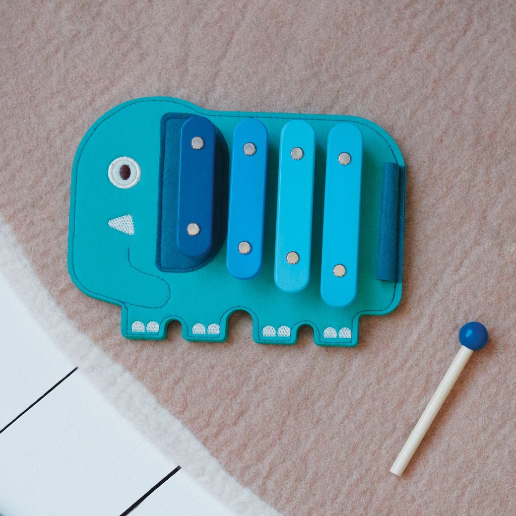 Instrument muzical Xilofon din lemn si fetru, Djeco