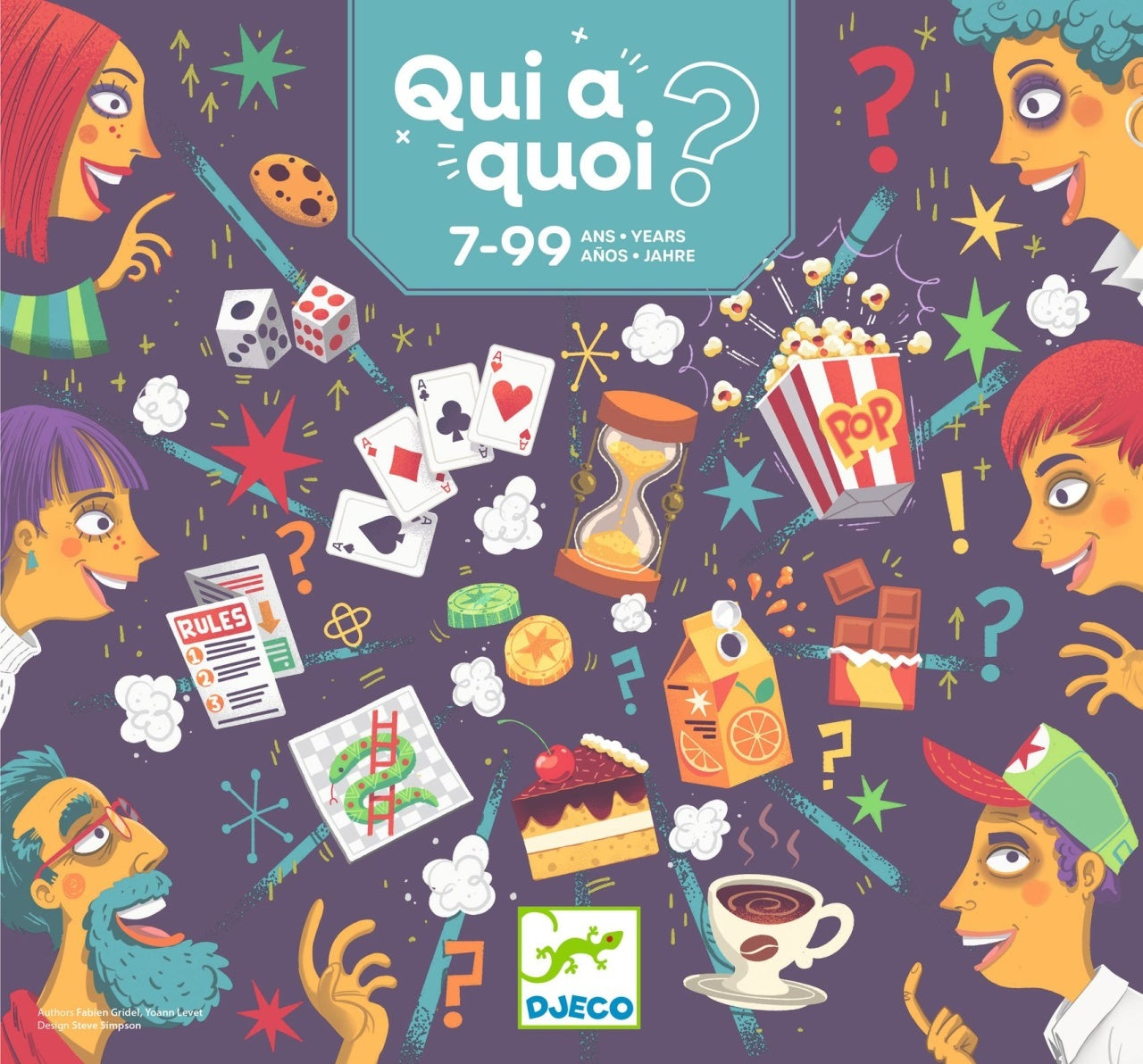 Joc cooperativ de logica Qui-a-quoi? Djeco