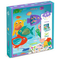 Djeco Joc creativ 3D Lumea subacvatica atelier DIY din lemn hartie fetru 3 - 6 ani